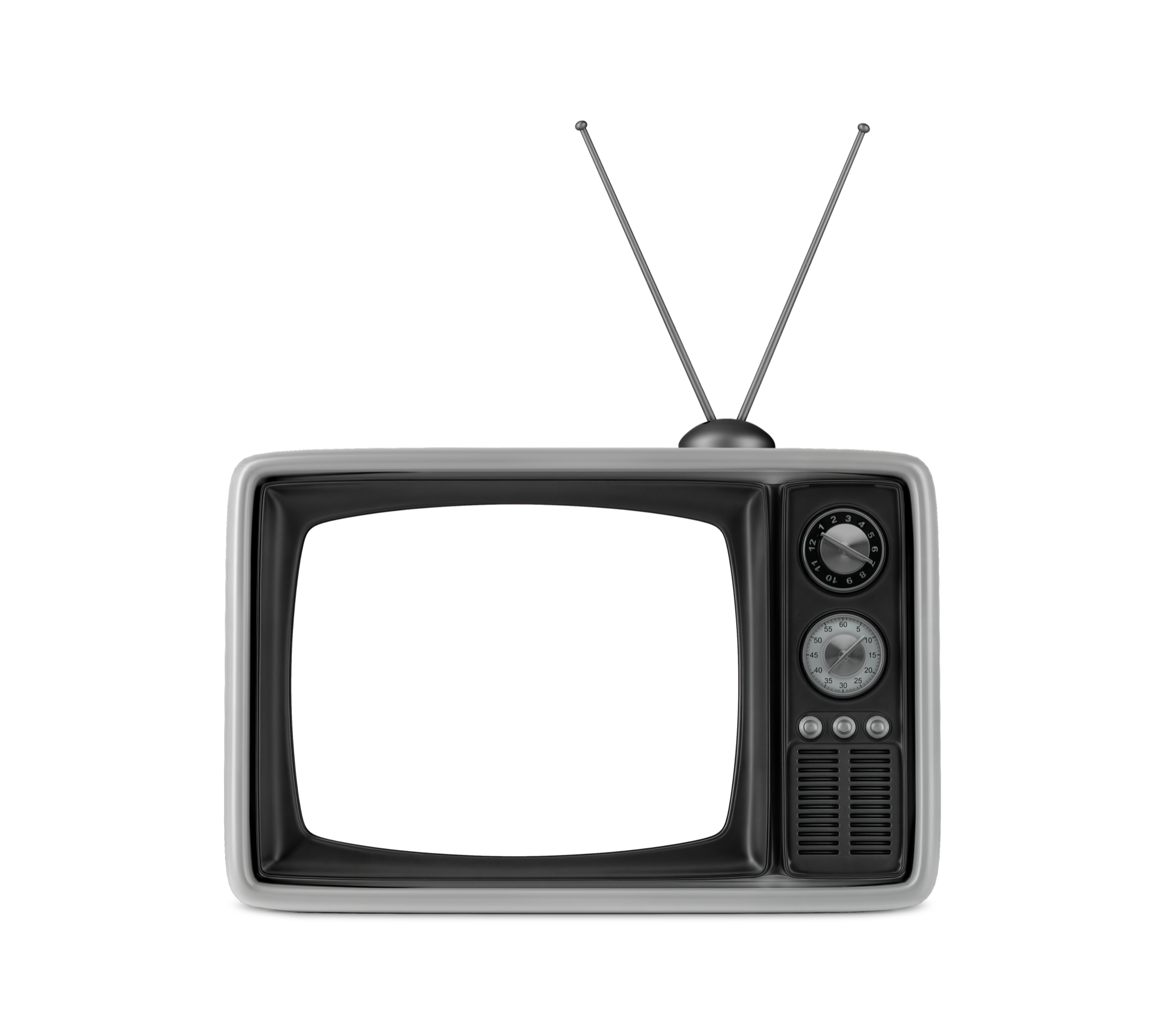 Retro television set